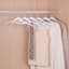 10-Piece Velvet Shirt Hangers, Pearl White
