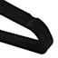 10-Piece Velvet Suit Hangers, Black