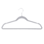 10-Piece Velvet Suit Hangers, Grey
