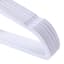 10-Piece Velvet Suit Hangers, Pearl White