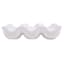 White Stoneware 6-Egg Holder
