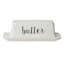 Honeybloom Farmhouse Speckled Stoneware Butter Dish