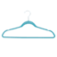 50-Pack Velvet Suit Hangers, Turkish Blue