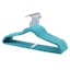 50-Pack Velvet Suit Hangers, Turkish Blue