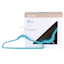 50-Pack Velvet Suit Hangers, Turkish Blue