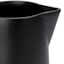 Crosby St. Matte Black Stoneware Pitcher