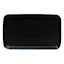 Crosby St. Black Ceramic Rectangle Serving Tray