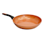 2-Pack Copper Finish Ceramic Frying Pan, 8"/10"