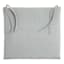 Tahiti Silver Outdoor Square Seat Cushion