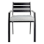 Tahiti Silver Outdoor Square Seat Cushion