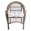 Castille Multicolor Outdoor Wicker Seat Cushion