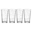 Set of 4 Origami Glass Coolers, 17oz