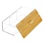 3-Section Clear Cosmetic Organizer with Bamboo Lid