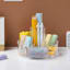 Round Rotating Cosmetic Organizer, Clear