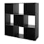 9-Cube Storage Organizer, Black