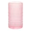 Set of 4 Blush Pink Spectra Highball Glasses, 15oz