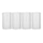 Set of 4 Clear Spectra Highball Glasses, 15oz