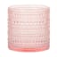 Set of 4 Blush Pink Spectra Double Old Fashioned Glasses, 13oz