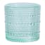 Set of 6 Cyan Blue Spectra Shot Glasses, 2oz