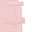 Light Pink Stackable Storage Basket, Small