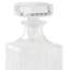 Clear Cut-Glass Square Decanter, 25.3oz