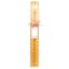 Willow Crossley Yellow Twisted Taper Candles, 14"