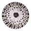 Set of 4 Assorted Tie-Dye Printed Ceramic Bowls