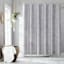 13-Piece Brampton Grey Leaves Shower Curtain Set, 70x72