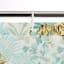 13-Piece Turquoise Tigers & Jungle Shower Curtain Set, 70x72