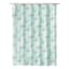 13-Piece Turquoise Tigers & Jungle Shower Curtain Set, 70x72
