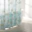 13-Piece Turquoise Tigers & Jungle Shower Curtain Set, 70x72