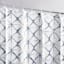 12-Piece Karma Shibori Blue Shower Curtain Set, 70x72