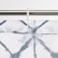12-Piece Karma Shibori Blue Shower Curtain Set, 70x72