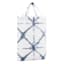 12-Piece Karma Shibori Blue Shower Curtain Set, 70x72