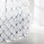 12-Piece Karma Shibori Blue Shower Curtain Set, 70x72