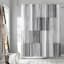 13-Piece Lane Black Multi Stripe Shower Curtain Set, 70x72