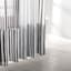 13-Piece Lane Black Multi Stripe Shower Curtain Set, 70x72