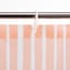 13-Piece Lane Yellow Multi Stripe Shower Curtain Set, 70x72