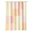 13-Piece Lane Yellow Multi Stripe Shower Curtain Set, 70x72