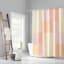 13-Piece Lane Yellow Multi Stripe Shower Curtain Set, 70x72