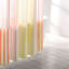 13-Piece Lane Yellow Multi Stripe Shower Curtain Set, 70x72
