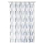 13-Piece Libra Chambray Geometric Shower Curtain Set, 70x72