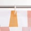 13-Piece Libra Pink Clay Geometric Shower Curtain Set, 70x72