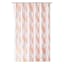 13-Piece Libra Pink Clay Geometric Shower Curtain Set, 70x72