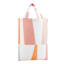13-Piece Libra Pink Clay Geometric Shower Curtain Set, 70x72