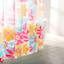 13-Piece Lola Multicolor Floral Shower Curtain Set, 70x72