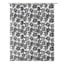 13-Piece Luma Black Floral Shower Curtain Set, 70x72