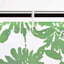 13-Piece Luma Green Floral Shower Curtain Set, 70x72