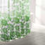 13-Piece Luma Green Floral Shower Curtain Set, 70x72
