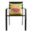 Slice of Summer Yellow Watermelon Square Outdoor Throw Pillow, 17"